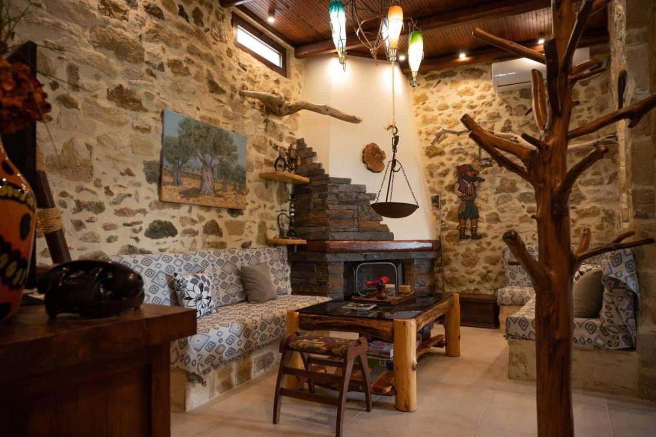 Вілла Dioni Stone House Petrokefalo Екстер'єр фото